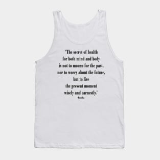 Spiritual Quote by Buddha Tank Top